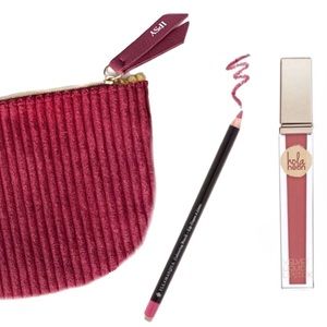 Makeup Bag Hola Neon Lipstick & illamasqua Liner